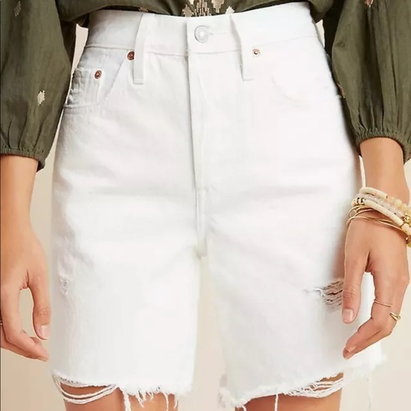 NWT Levi's 501 Ultra High-Rise Bermuda Shorts - Picture 2 of 8